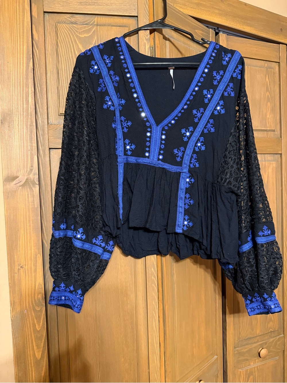Free People Bohemian blouse